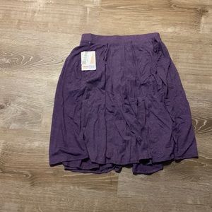 Lularoe NWT women’s small purple skirt